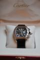 Cartier Roadster Xl Schwarz Wie - Mit 3 Armbändern Armbanduhren Bild 7