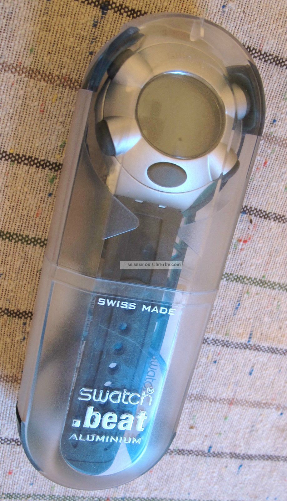 Swatch Aluminium. Beat 100m Water Resistant Quarzgenau Stosssicher