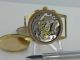 Heuer 18k Gold Vintage Chronograph Aus Den 40er Jahren Armbanduhren Bild 10