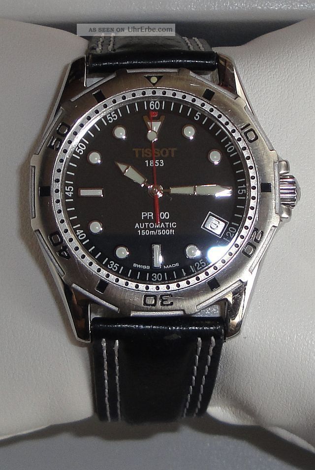 Herren - Armbanduhr Tissot Automatic - Pr 100 - In Edelstahl Armbanduhren Bild