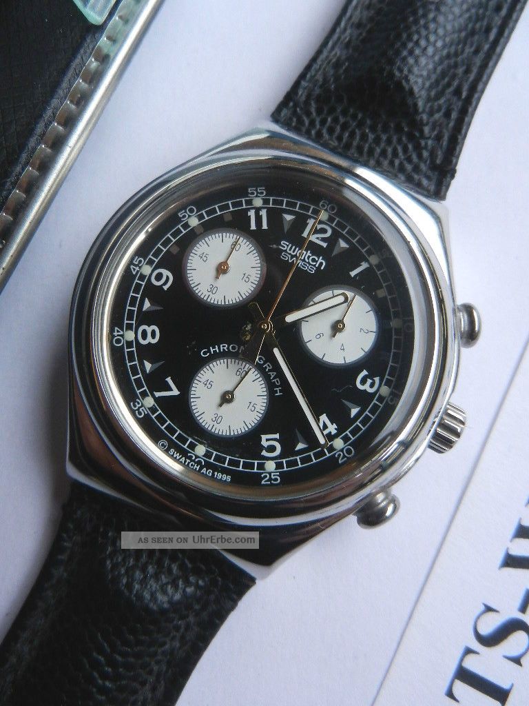 Swatch,  Irony Chrono,  Ycs101 Vernissage,  Neu/new Armbanduhren Bild