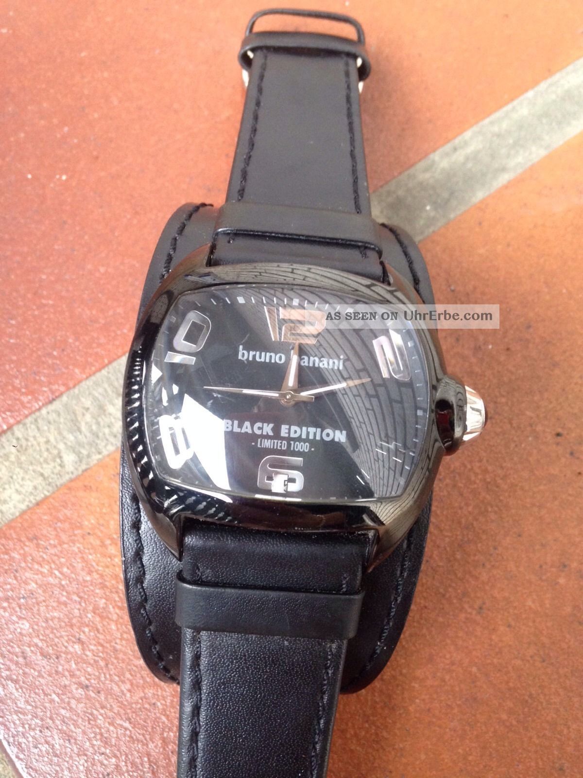 Bruno Banani Black Edition Herrenuhr Armbanduhren Bild