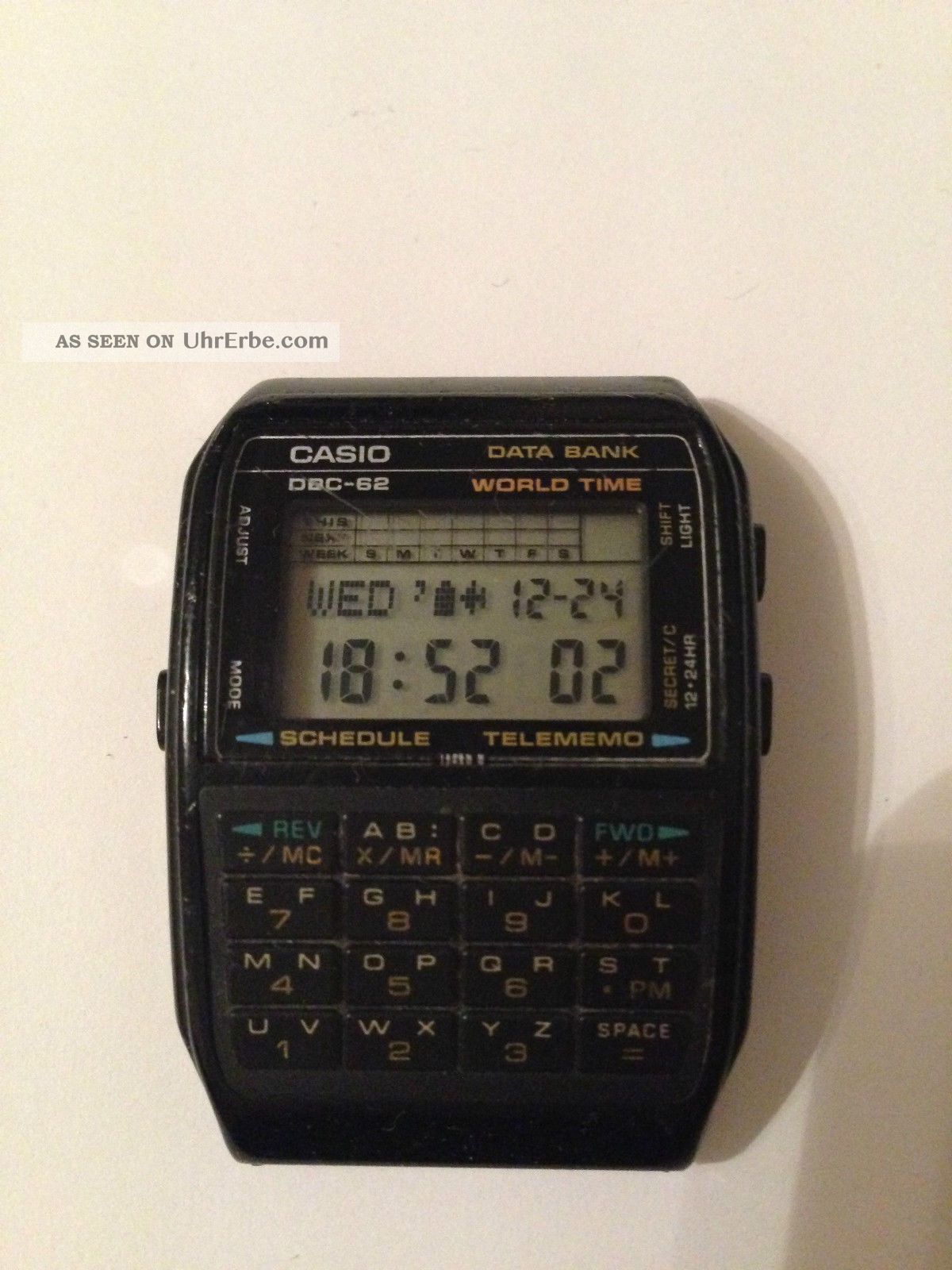 Casio Dbc - 62 Vintage Uhr Armbanduhren Bild