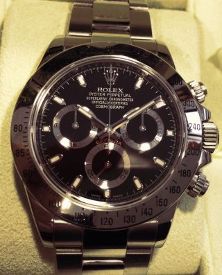 Rolex Oyster Perpetual Cosmograph Daytona Armbanduhr Für Herren (116520) 02/2012 Bild