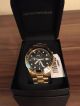Emporio Armani Ar5857 Luxus Herren Uhr Chronograph Gold - Ovp - Box Armbanduhren Bild 3