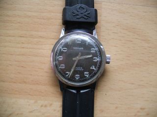 Uhr Sammlung Alte Boliwa Mechanisch - Handaufzug 17 Rubis Armbanduhr Bild