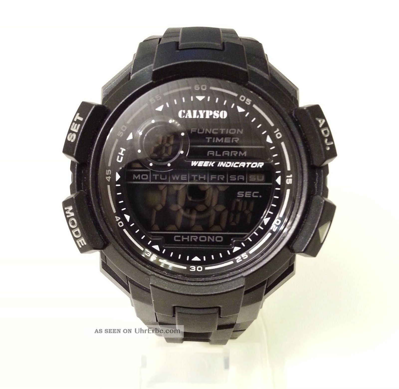 Calypso K5595/6 By Festina,  49mm,  Sport - Uhr,  Datum,  Alarm,  Stoppuhr,  Neuwertig Armbanduhren Bild