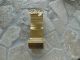 Spangenuhr Von Dolce & Gabbana Schlangenlederoptik Cognac / Gold Neuw Armbanduhren Bild 5