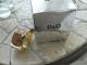 Spangenuhr Von Dolce & Gabbana Schlangenlederoptik Cognac / Gold Neuw Armbanduhren Bild 8