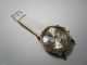 Damen Uhr Strass Zirkonia Gross Rosé - Gold Chronograph Kroko Lederarmband Armbanduhren Bild 8