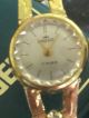 Schmuckset 3 - Teilig Armbanduhr Halskette Armband Gold Panzerglieder Steine Armbanduhren Bild 2
