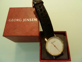 Georg Jensen,  Echt Goldene Uhr Bild