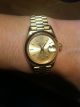 Rolex Oyster Perpetual Datejust Damen Armbanduhr 18 Karat Gold 69178 Armbanduhren Bild 3
