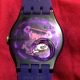 Swatch Gent Purple Lacquered Suov100 - Online Out Of Stock - Skelett Unisex Armbanduhren Bild 2