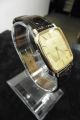 Omega Gold 585 14 Karat 1365 Dau Hau Herrenuhr Luxus Klassisch Uhr Quarz Watch Armbanduhren Bild 1