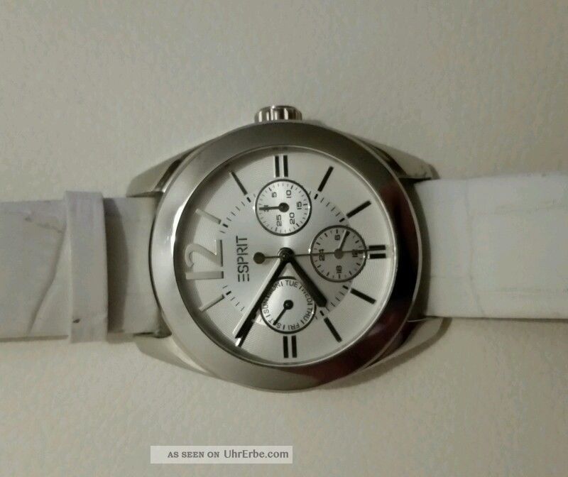 Esprit Damen Uhr Chrono 805 Stainless Steel 102232 Armbanduhren Bild