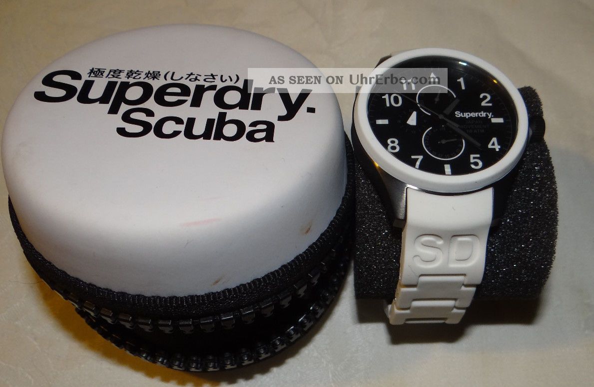 Superdry Syg110w Uhr Und Ovp Armbanduhren Bild