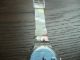 Swatch Watch Uhr Armbanduhr Bunt Blaues Zifferblatt Armband Datumsanzeige Armbanduhren Bild 2
