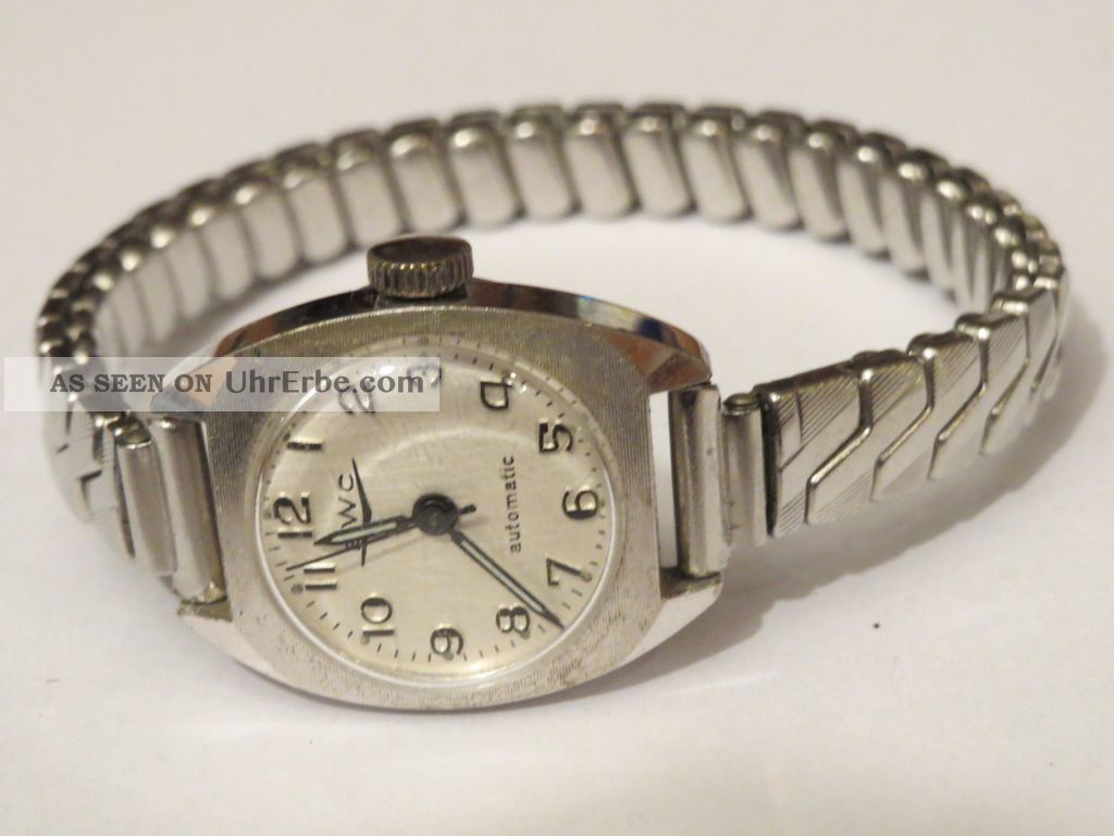 Bwc Automatik Damenuhr 1960er Jahre Sammlerstück Elastofixo Weihnachtsgeschenk Armbanduhren Bild