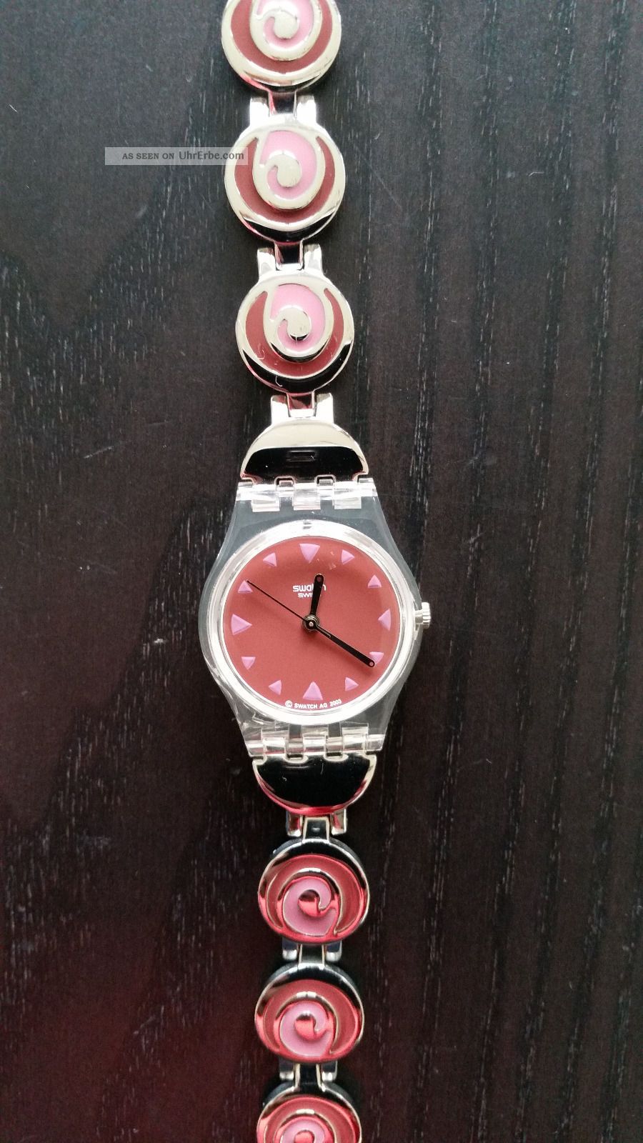Swatch Armbanduhr Damen Silber Wie Armbanduhren Bild