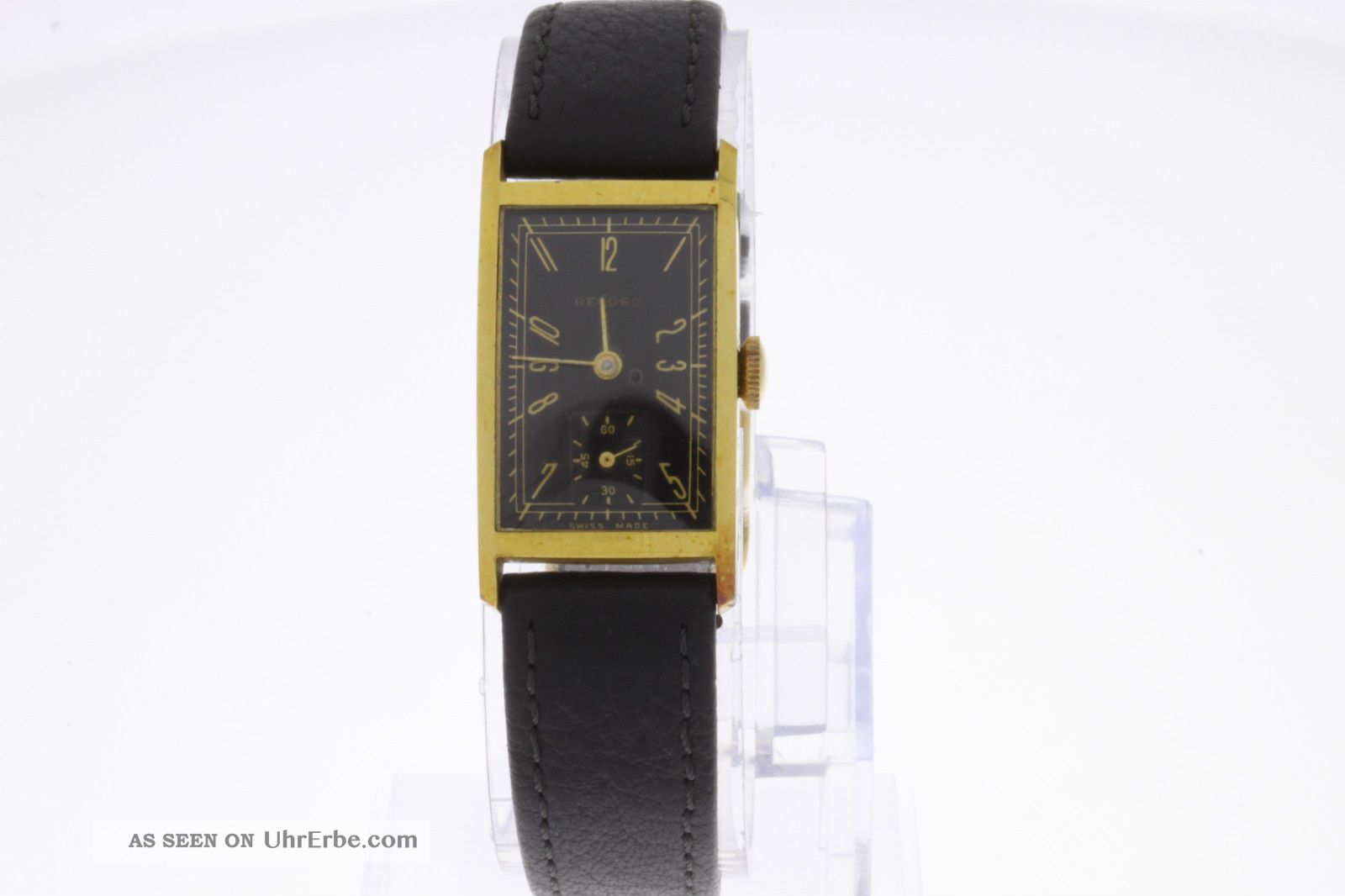 Record Vintage Armbanduhr Mit Handaufzug Vergoldet Armbanduhren Bild