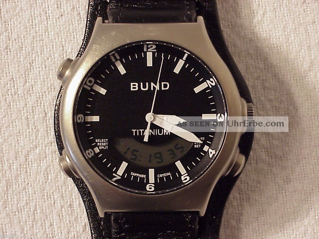 Bw Einsatzuhr Bund Titanium Boccia Tutima Ksk Bundeswehr Afghanistan Armbanduhren Bild