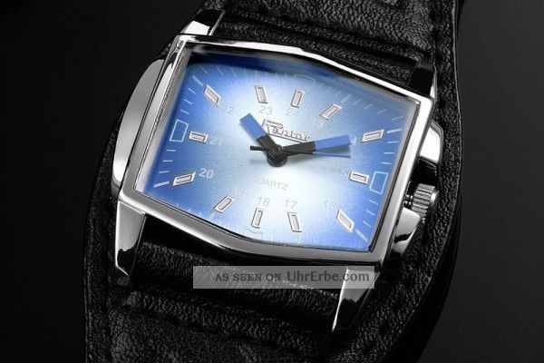 Tolle Damenuhr Fossil - Mit Schwarzem Lederarmband - Armbanduhren Bild