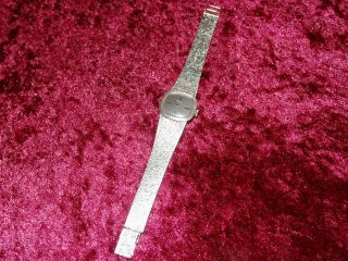 Rome Damen Armbanduhr Uhr Komplett Aus Silber 835 Vintage Handaufzug Läuft Bild