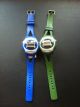 2 Sport Uhren In Blau Und Grün,  2 Damen Uhren U.  A.  Von Fossati Quarz Armbanduhren Bild 2