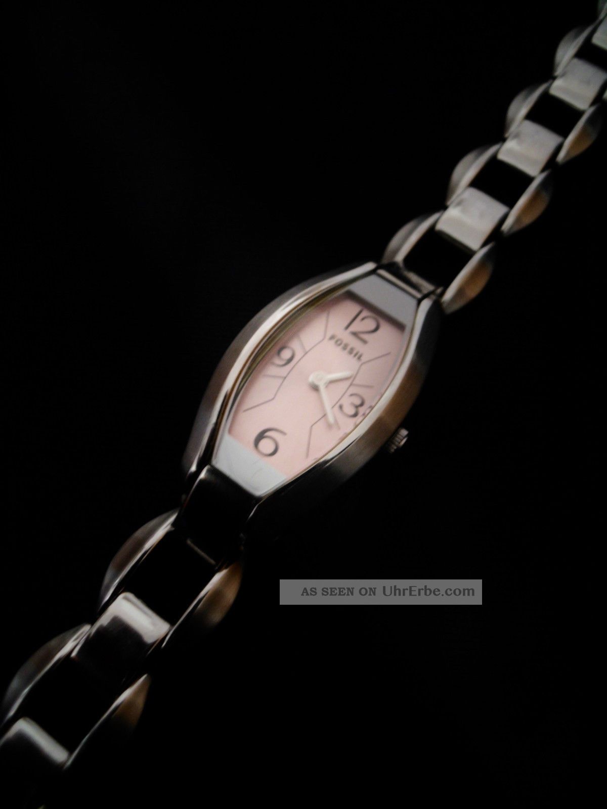 Fossil Damenuhr Es - 2329,  Schlicht Und Elegant,  Neue Batterie,  20 Cm Lang Armbanduhren Bild
