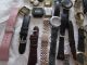 Uhren Sammelsurium,  Ersatzteile,  Armbänder Zum Basteln Armbanduhren Bild 3