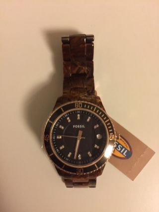 Fossil Stella Es3088 Armbanduhr Für Damen Bild