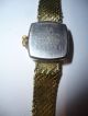 Gub Damen Armband Uhr Glashütte Handaufzug 17 Rubis In Goldoptik Armbanduhren Bild 2