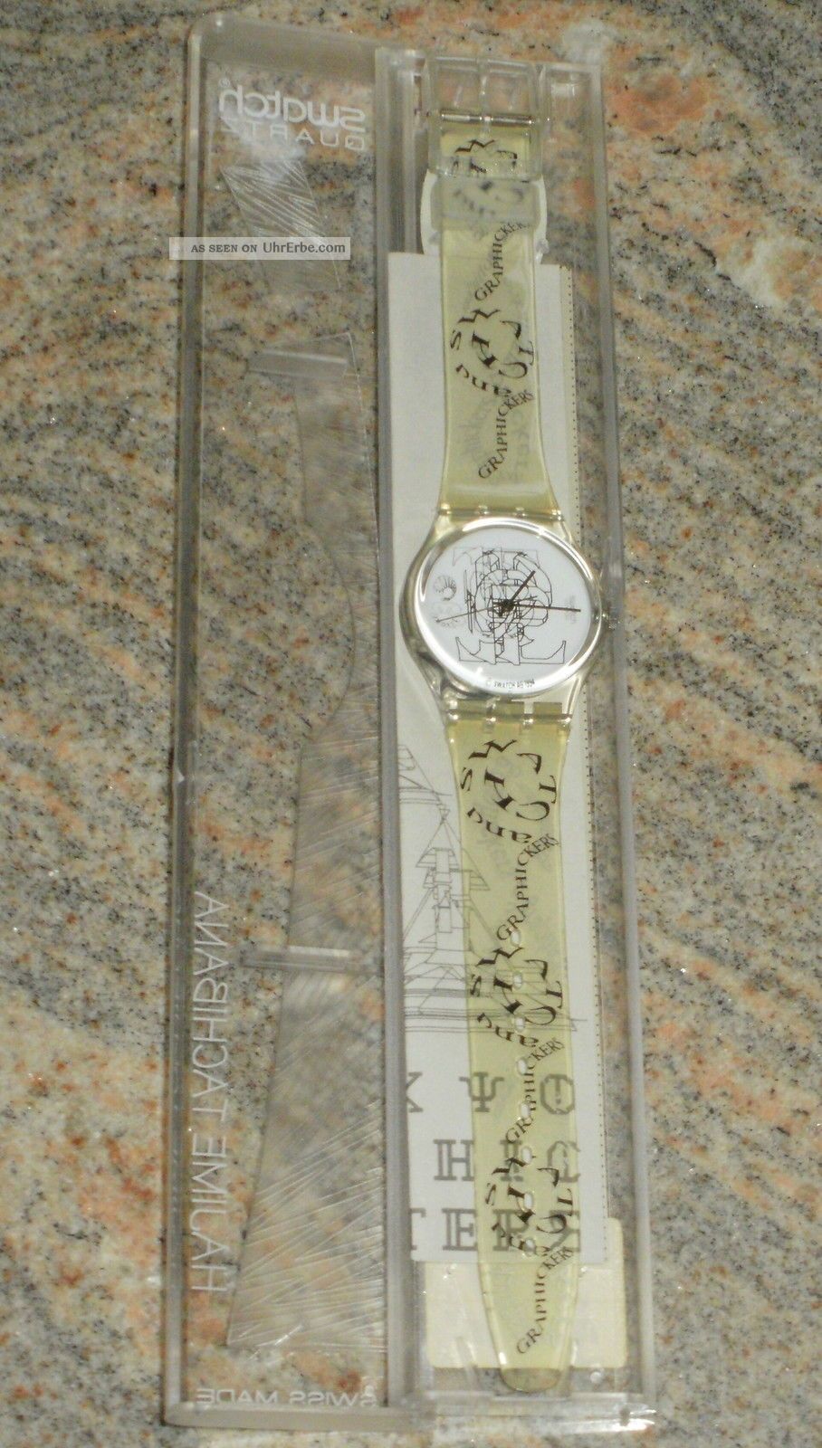 Swatch Gk208 Graphickers - Limited Edition - Aus Sammlung - Armbanduhren Bild