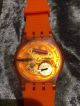 Swatch Gent Pumpkin Rebel Suoo700 Ovp Nib Groote Oranje,  Orange Und Heiß Armbanduhren Bild 3