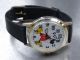 Große Mickey Mouse Handaufzuguhr / Sammleruhr Armbanduhren Bild 5