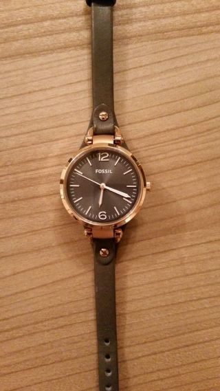 Fossil Georgia Armbanduhr Für Damen (es3077) Bild
