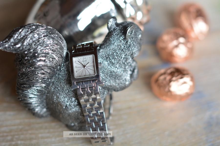Hermes Armbanduhr Luxus Für Jeden Tag Hh210 Stahl Komplett Armbanduhren Bild
