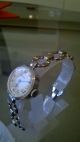 Wunderschöne Silberne Glashütte Damen Armbanduhr Armbanduhren Bild 2