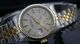 Rolex Oyster Datejust 36 Mm Stahl Gold 1570 18k Herren Uhr Vintage Box Ref 1603 Armbanduhren Bild 3