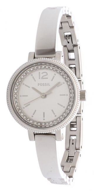 Fossil Damen Armbanduhr Classic Silver Silber Bq1200 Bild