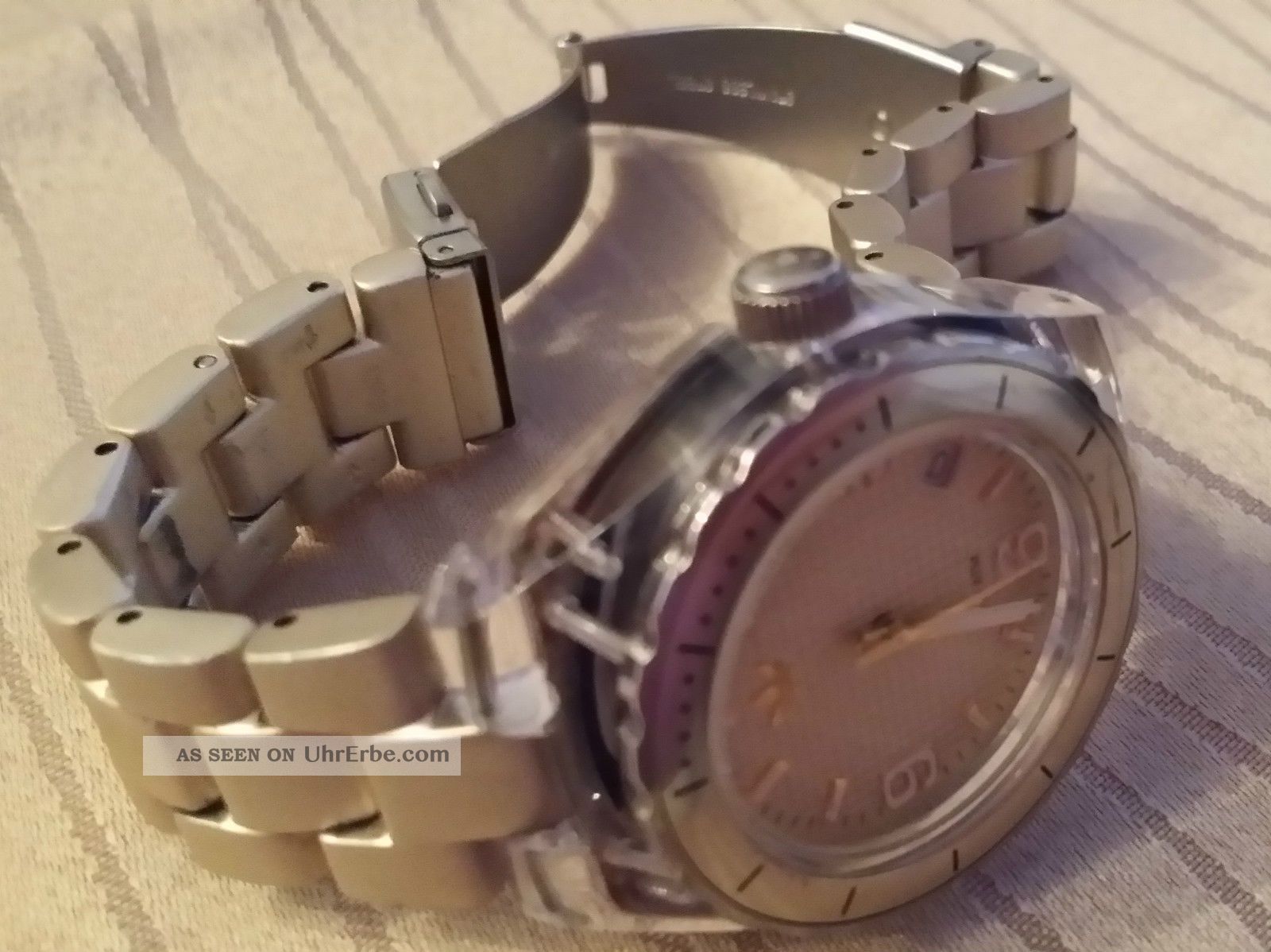 Adidas Women Cambridge Gold Aluminum Date Watch 35mm - Adh2537 Armbanduhren Bild