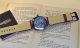Parnis Edelstahl - Herrenuhr Modell 2024 Handaufzug Armbanduhr Seagull Leder Armbanduhren Bild 1