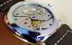 Parnis Edelstahl - Herrenuhr Modell 2013 Handaufzug Armbanduhr Seagull Leder Armbanduhren Bild 6