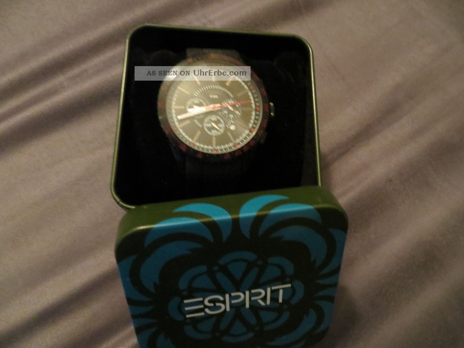 Esprit Armbanduhr 304031,  Herren,  Damen,  Unisex,  Chronograph,  Schwarz Armbanduhren Bild