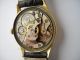 Hercules,  Herren,  Armbanduhr,  Handaufzug,  Vergoldet,  Kaliber Hpp 400er Serie Armbanduhren Bild 9