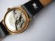 Zentra Schwebering,  Herren,  Armbanduhr,  Automatik,  Vergoldet,  Kaliber Puw 1361 Armbanduhren Bild 8