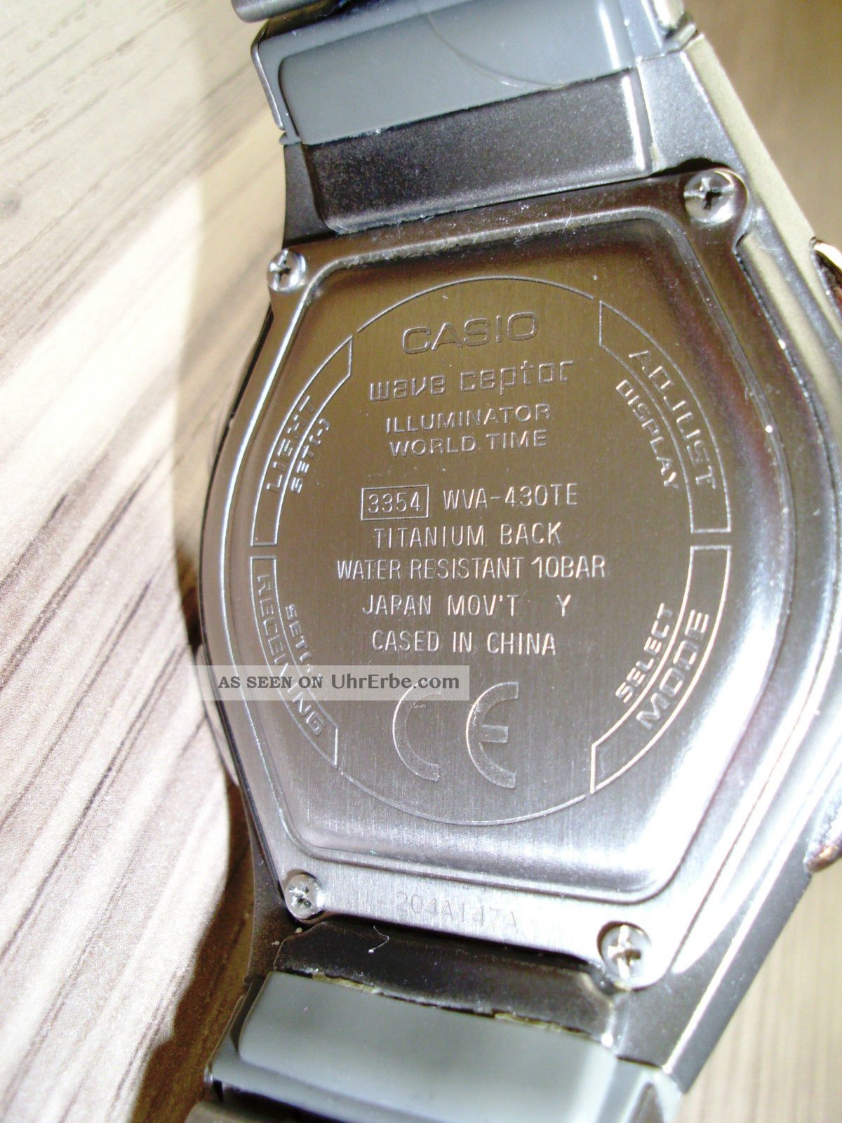 casio wva 430