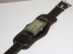 ❶wagner Select Herrenuhr Aus Den 30er Jahren.  Rechteckige Armbanduhr Kaliber 820 Armbanduhren Bild 8