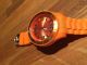 Oozoo Uhr Armbanduhr Orange Armbanduhren Bild 1